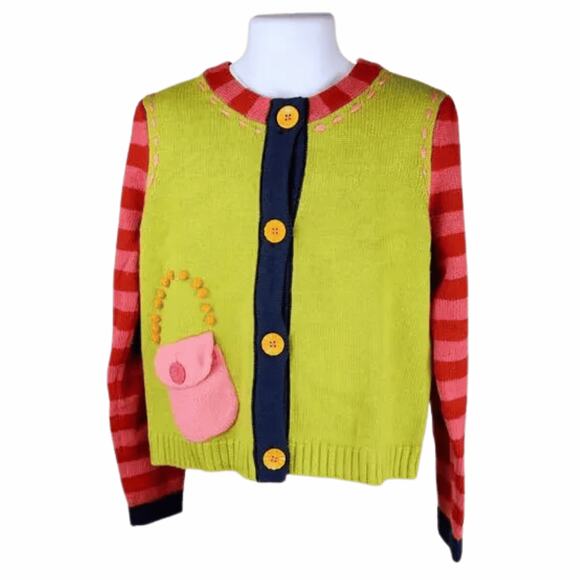 Matilda Jane Sweaters Little Shopper Sweater NWT-Size 4 - Picture 4 of 10